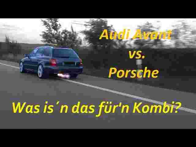 Was is´n das für'n Kombi? Audi RS4 Avant vs.Porsche 911 Carrera